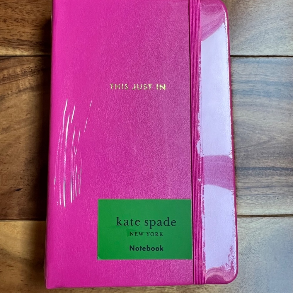 Kate Spade To Do List Ball Point PEN & Take note Medium Pink NOTEBOOK SET - Picture 3 of 10